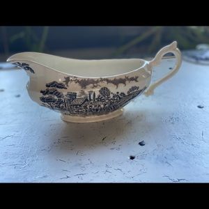 Myott Royal Mail Brown Gravy Boat